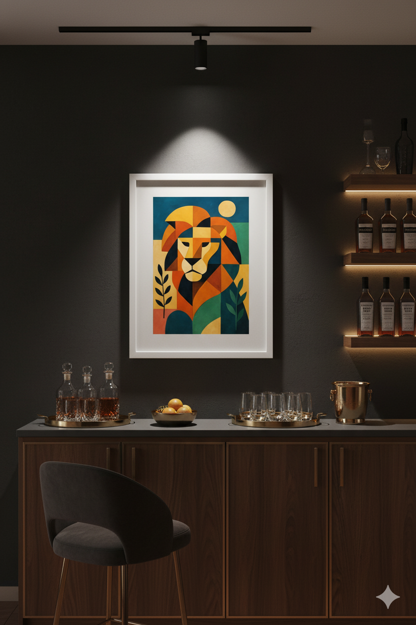 The Guardian Lion – Strength in Stillness