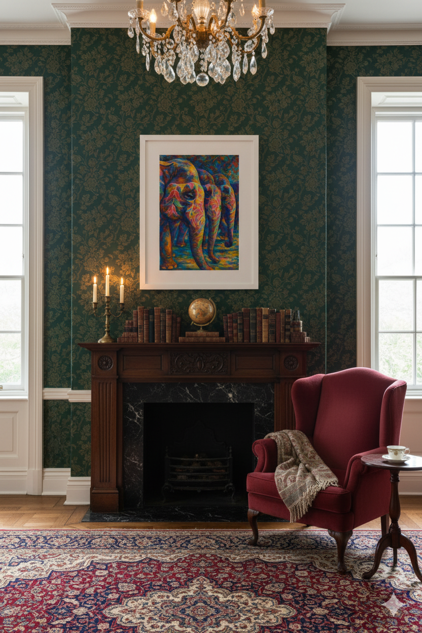 Painted Elephants Parade – Tradition in Color