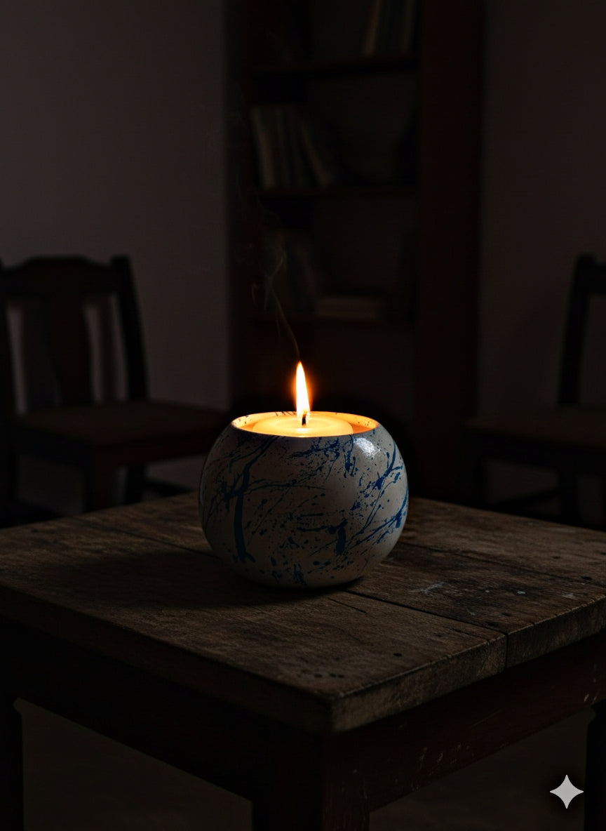 Azure Splash Trio – Limited Edition Vase Set | Inner Nest