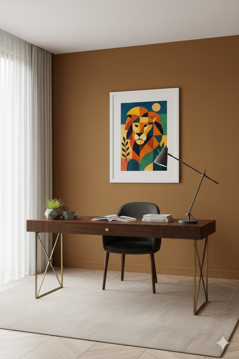 The Guardian Lion – Strength in Stillness