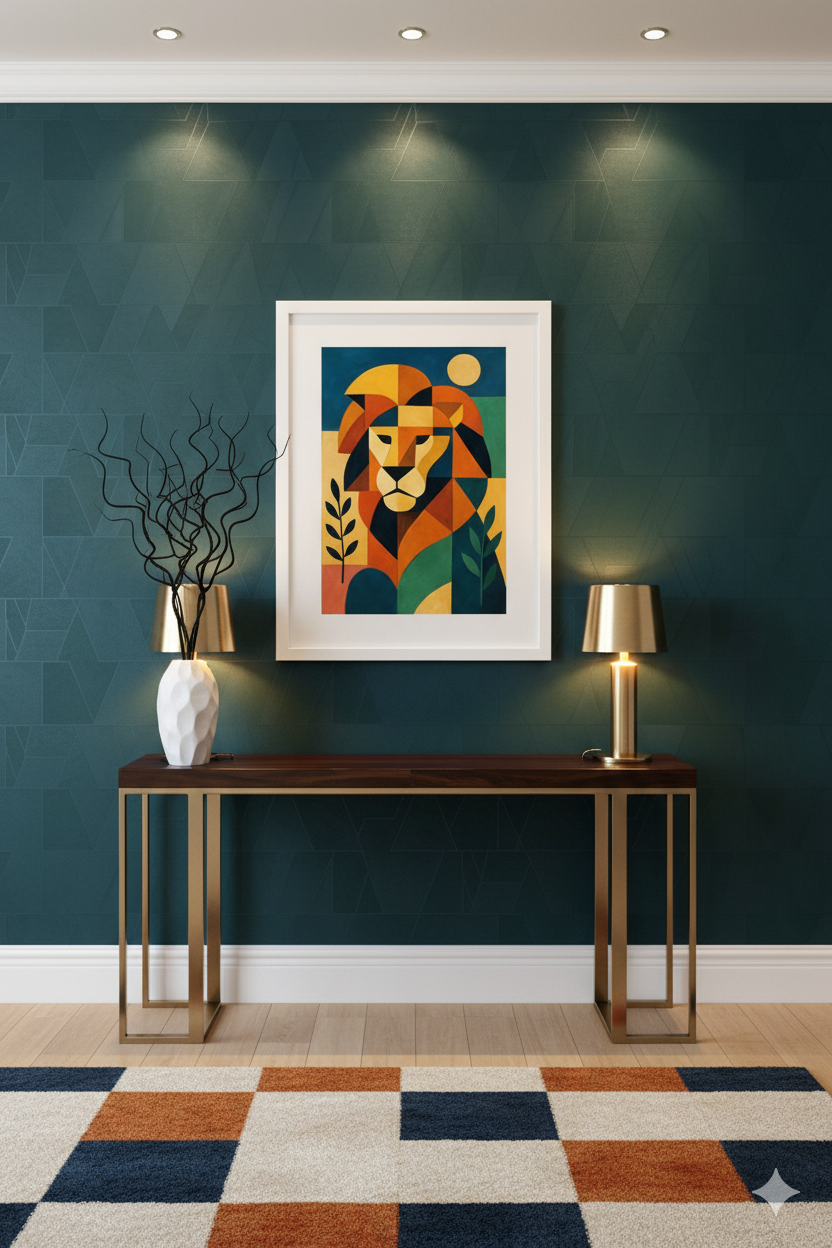 The Guardian Lion – Strength in Stillness