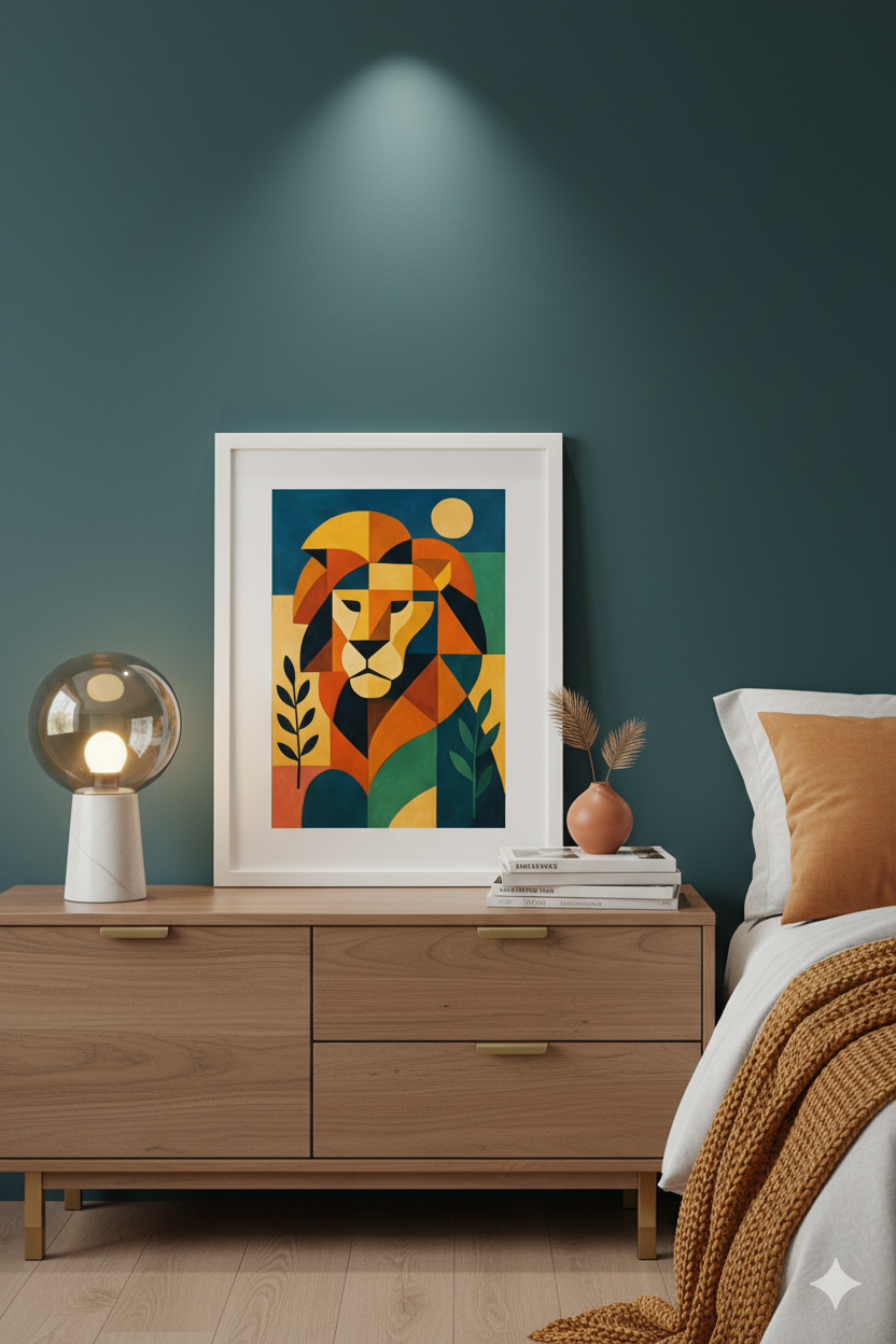 The Guardian Lion – Strength in Stillness